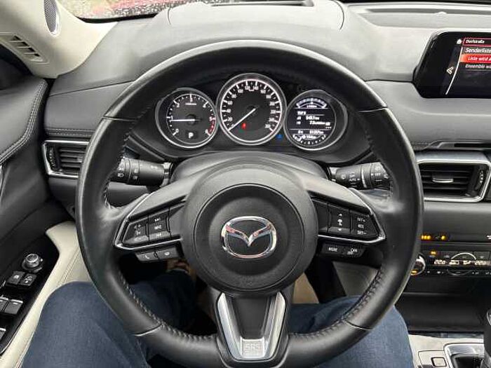 Mazda CX-5 2.2 Diesel, 4WD Automatik + Leder weiß CX-5