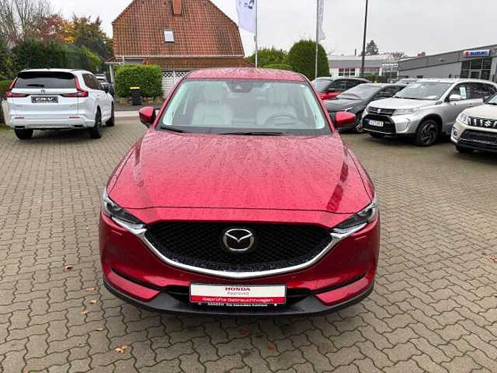 Mazda CX-5 2.2 Diesel, 4WD Automatik + Leder weiß CX-5
