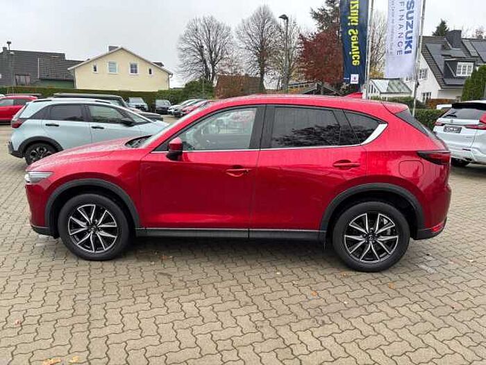 Mazda CX-5 2.2 Diesel, 4WD Automatik + Leder weiß CX-5
